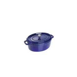 Online STAUB Cocotte Fonte Ovale 29 cm Bleu Intense Majolique 4,2 L