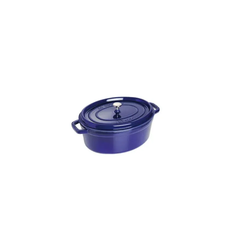 Online STAUB Cocotte Fonte Ovale 29 cm Bleu Intense Majolique 4,2 L