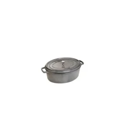 Outlet STAUB Cocotte Fonte Ovale 17 cm Gris Graphite 1 L