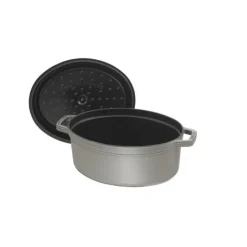 Outlet STAUB Cocotte Fonte Ovale 17 cm Gris Graphite 1 L