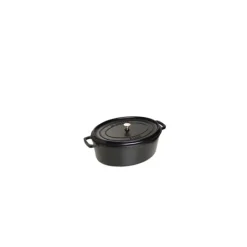 Online STAUB Cocotte Fonte Ovale 15 cm Noir Mat 0,6 L