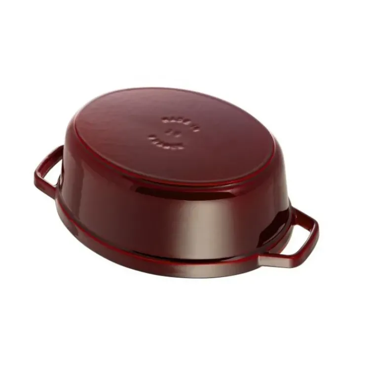 Online STAUB Cocotte Fonte Ovale 33 cm Grenadine Majolique 6,7 L