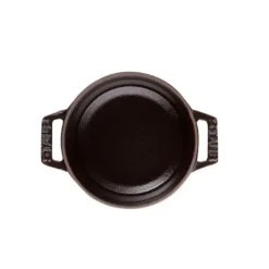 Outlet STAUB Cocotte Fonte Ronde 24 cm Noir Mat 3,8 L