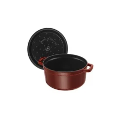 STAUB Cocotte Fonte Ronde 24 cm Grenadine Majolique 3,8 L