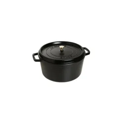 Sale STAUB Cocotte Fonte Ronde 30 cm Noir Mat 8,35 L