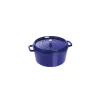 Discount STAUB Cocotte Fonte Ronde 26 cm Bleu Intense Majolique 5,2 L