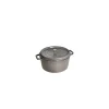 Sale STAUB Cocotte Fonte Ronde 12 cm Gris Graphite 0,4 L
