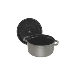 Sale STAUB Cocotte Fonte Ronde 12 cm Gris Graphite 0,4 L