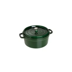 Best STAUB Cocotte Fonte Ronde 28 cm Vert Basilic Majolique 6,7 L