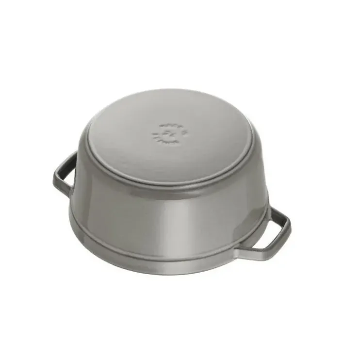 Online STAUB Cocotte Fonte Ronde 16 cm Gris Graphite 1,2 L
