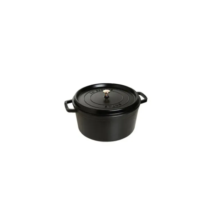 Sale STAUB Cocotte Fonte Ronde 18 cm Noir Mat 1,7 L