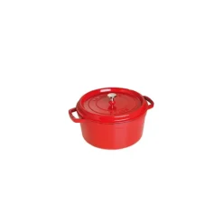 STAUB Cocotte Fonte Ronde 18 cm Rouge Cerise 1,7 L