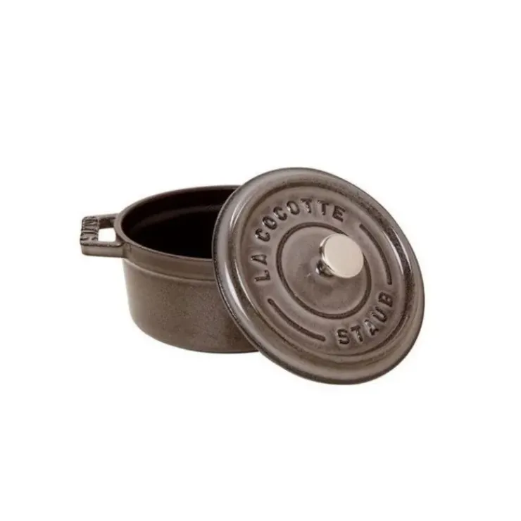 Online STAUB Cocotte Fonte Ronde 30 cm Gris Graphite 8,35 L