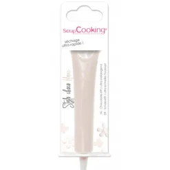 Clearance SCRAPCOOKING Stylo Chocolat Blanc 25 g