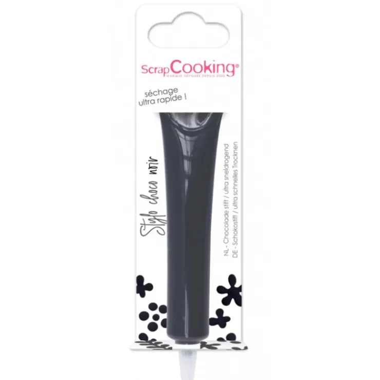 Outlet SCRAPCOOKING Stylo Chocolat Noir 25 g