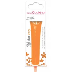 Best SCRAPCOOKING Stylo Chocolat Orange 25 g