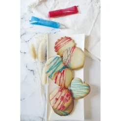 SCRAPCOOKING Stylo Glaçage Gel Rose Pailleté 26 g