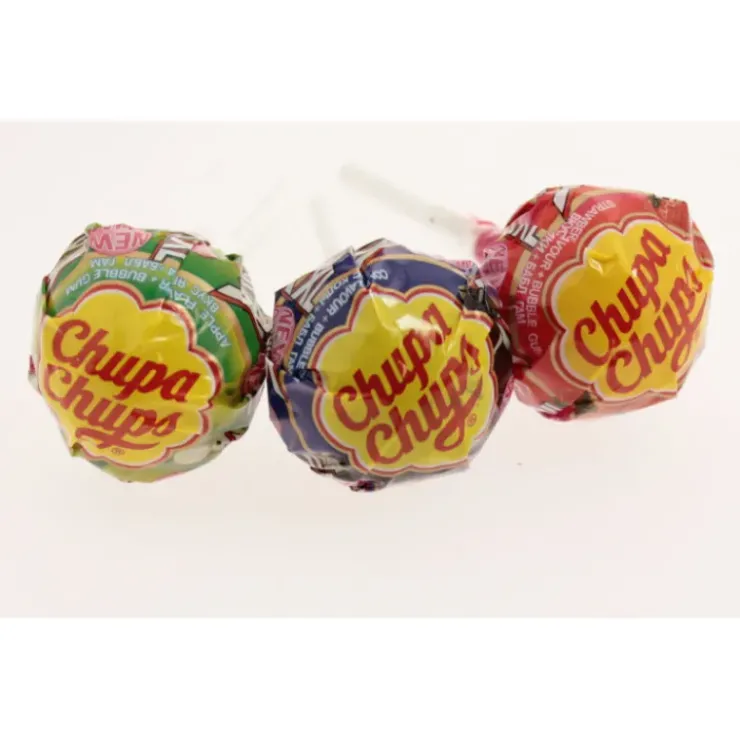 New CHUPA CHUPS Sucettes XXL 2en1 x 60
