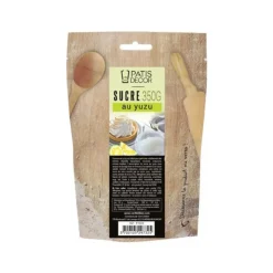 PATISDECOR Sucre Aromatisé Yuzu 350 g Patisdécor