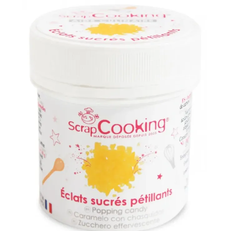 SCRAPCOOKING Sucre Pétillant en Pot 50 g