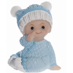 Best MALLARD FERRIERE Sujet bapteme Garçon Pyjama Bleu 7,5 cm