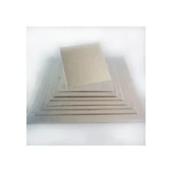 Discount FUNCAKES Support Gâteau Carré 20 x 0,4 cm Argenté