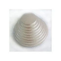 Hot FUNCAKES Support Gâteau Rond Ø 40 x 1 cm Argenté