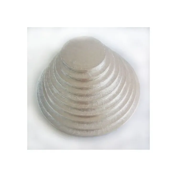 Hot FUNCAKES Support Gâteau Rond Ø 35 x 1 cm Argenté