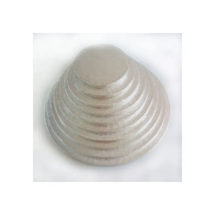 Clearance FUNCAKES Support Gâteau Rond Ø 25 x 1 cm Argenté