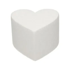 Hot FUNCAKES Support Polystyrène Cœur Ø 10 cm H 7 cm