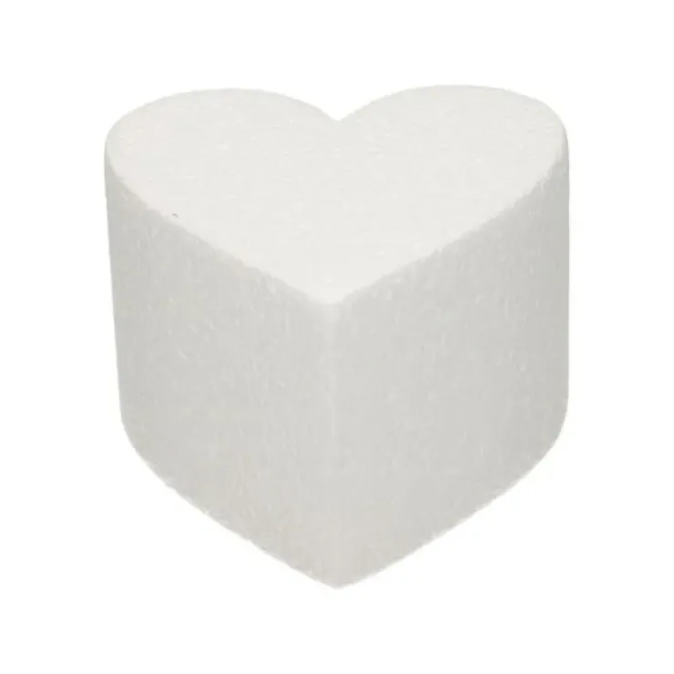 Hot FUNCAKES Support Polystyrène Cœur Ø 10 cm H 7 cm