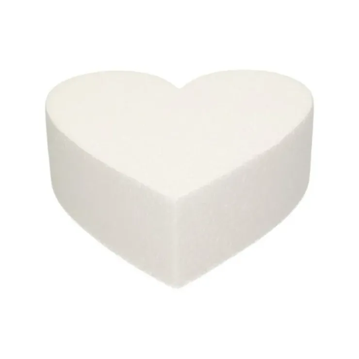 FUNCAKES Support Polystyrène Cœur Ø 20 cm H 7 cm