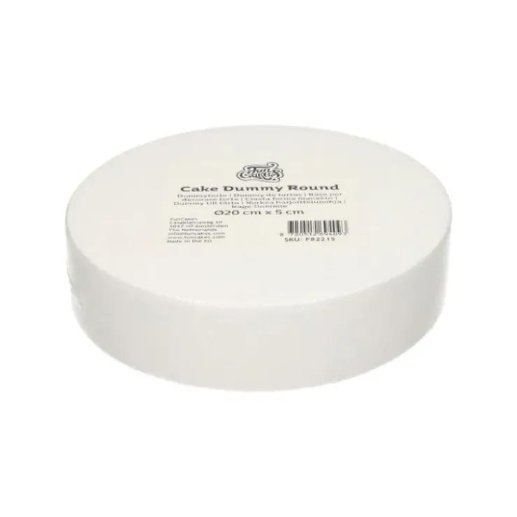 Best FUNCAKES Support Polystyrène Rond Ø 20 cm H 5 cm