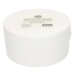 FUNCAKES Support polystyrène rond H10 cm Ø 20 cm