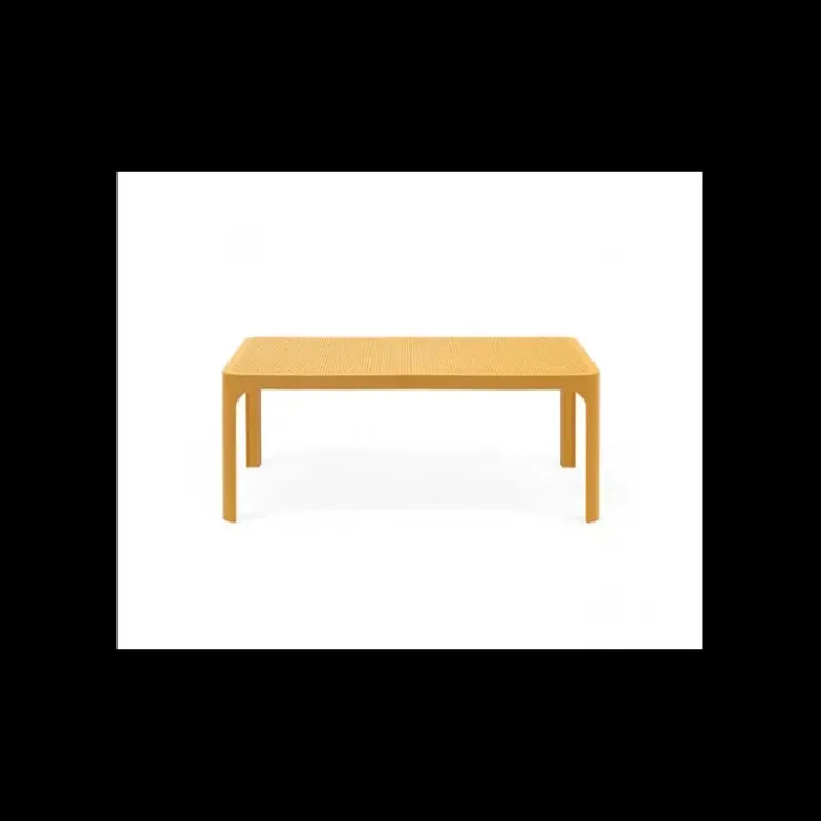 Outlet NARDI Table Basse en Résine 60 x 100 cm Moutarde Net