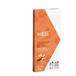 Best WEISS Tablette de Chocolat au Lait Chouchou 38% 90 g