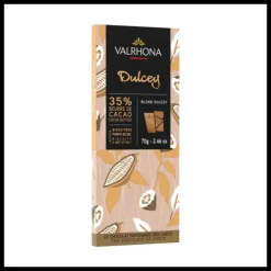 Hot VALRHONA Tablette de Chocolat Dulcey 35% 70 g