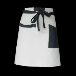 Clearance PEBBLY Tablier de Cuisine Crème et Ardoise