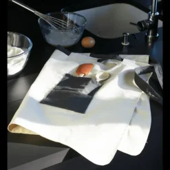 Clearance PEBBLY Tablier de Cuisine Crème et Ardoise