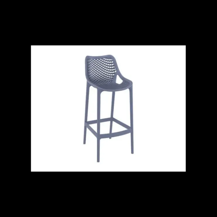 Clearance SIESTA Tabouret de Jardin Air Bar 75 Anthracite