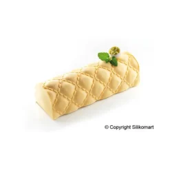 SILIKOMART Tapis Décor Bûche Matelassé Silicone Professional