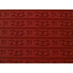 Best CUISINEADDICT Tapis Relief silicone Musique 30 mm