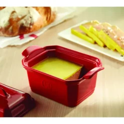 Online EMILE HENRY Terrine à foie gras avec presse 0,6L - Couleur Grand Cru