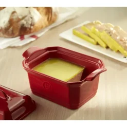 Clearance EMILE HENRY Terrine à foie gras avec presse 0,6L - Couleur Farine