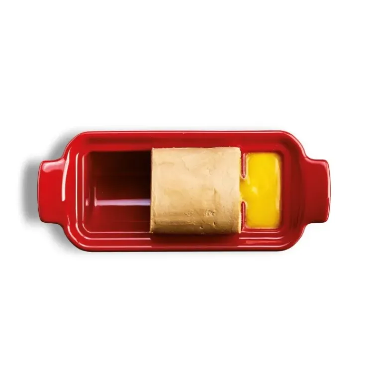 EMILE HENRY Terrine à foie gras façon médaillon 0,6L - Couleur Grand Cru