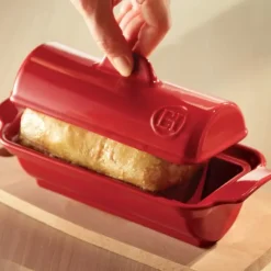 EMILE HENRY Terrine à foie gras façon médaillon 0,6L - Couleur Grand Cru