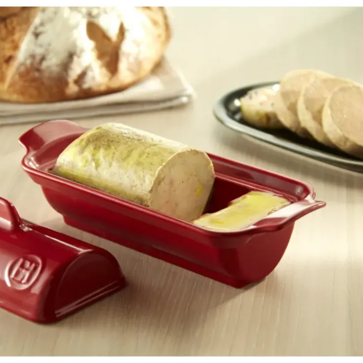 Best EMILE HENRY Terrine à foie gras façon médaillon 0,5L - Couleur Farine