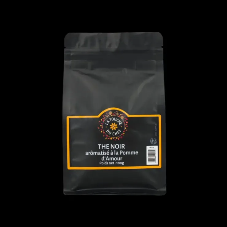 Online LA TOUCHE DU CHEF Thé Noir Pomme d'Amour 100g
