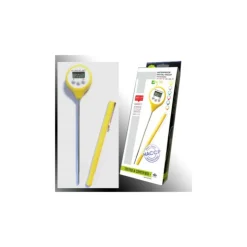 Best ALLA FRANCE Thermomètre Digital étanche à sonde jaune -50°C à +200°C