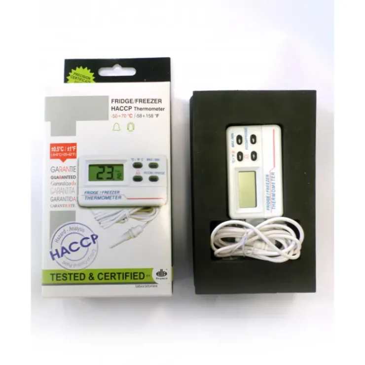 Sale ALLA FRANCE Thermomètre frigo-congélateur digital HACCP -50°C à +70°C